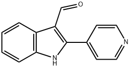 2-Pyridin-4-yl-1H-indole-3-carbaldehyde 구조식 이미지