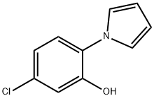 Phenol, 5-chloro-2-(1H-pyrrol-1-yl)- (9CI) 구조식 이미지