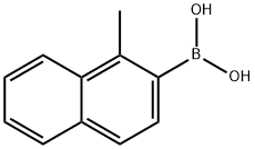 Boronic acid, (1-methyl-2-naphthalenyl)- (9CI) Structure