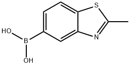 Boronic acid, (2-methyl-5-benzothiazolyl)- (9CI) Structure