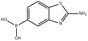 Boronic acid, (2-amino-5-benzothiazolyl)- (9CI) Structure