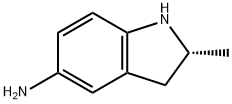 1H-Indol-5-amine,2,3-dihydro-2-methyl-,(2R)-(9CI) 구조식 이미지