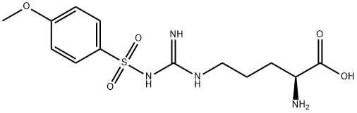 H-ARG(MBS)-OH Structure