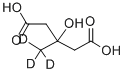 3-HYDROXY-3-METHYL-D3-PENTANEDIOIC ACID Structure