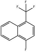 1-fluoro-4-(trifluoromethyl)naphthalene Structure