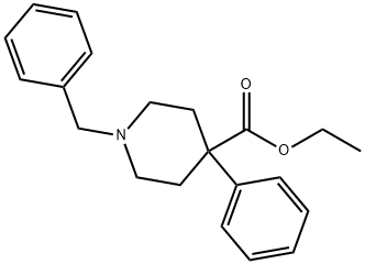 ETHYL-1-BENZYL-4-PIPERINE CARBOXYLATE Structure
