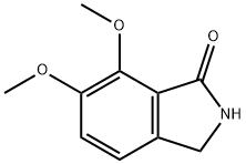 6,7-DIMETHOXY-2,3-DIHYDRO-ISOINDOL-1-ONE Structure