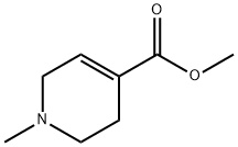 Methyl1-methyl-1,2,3,6-tetrahydropyridine-4-carboxylate 구조식 이미지
