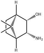 Bicyclo[2.2.1]heptan-2-ol, 3-amino-7,7-dimethyl-, (1R,2S,3R,4S)- (9CI) Structure