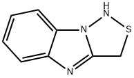 1H,3H-[1,2,3]Thiadiazolo[3,4-a]benzimidazole(9CI) Structure