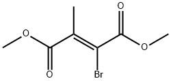 2-Butenedioic acid, 2-bromo-3-methyl-, dimethyl ester, (Z)- Structure