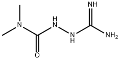 히드라진카르복사미드,2-(아미노이미노메틸)-N,N-디메틸-(9CI) 구조식 이미지