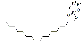 9-Octadecen-1-ol, (Z)-, phosphate, potassium salt Structure