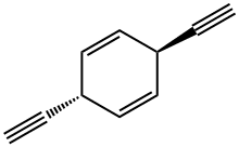 1,4-Cyclohexadiene, 3,6-diethynyl-, trans- (9CI) Structure
