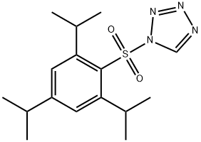 2,4,6-triisopropylbenzenesulfonyltetrazole Structure