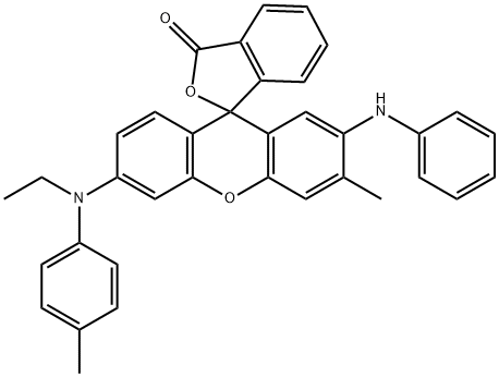 59129-79-2 2'-anilino-6'-[ethyl(p-tolyl)amino]-3'-methylspiro[isobenzofuran-1(3H),9'-[9H]xanthene]-3-one