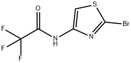 N-(2-Bromo-thiazol-4-yl)-2,2,2-trifluoro-acetamide Structure