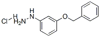 (3-BENZYLOXY-PHENYL)-HYDRAZINE HYDROCHLORIDE 구조식 이미지