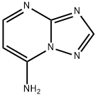 [1,2,4]트리아졸로[1,5-A]피리미딘-7-아민 구조식 이미지