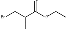 ethyl 3-bromo-2-methylpropionate Structure