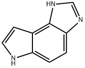 피롤로[3,2-e]벤즈이미다졸,1,6-디하이드로-(9CI) 구조식 이미지
