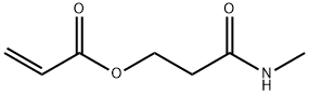 METHYLCARBAMYLETHYLACRYLATE Structure