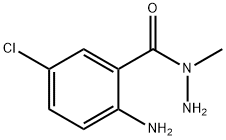 1-(2-AMINO-5-CHLOROBENZOYL)-1-METHYLHYDRAZINE Structure