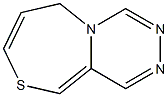 6H-[1,2,4]Triazino[5,4-c][1,4]thiazepine(9CI) 구조식 이미지