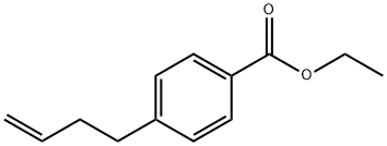 4-(4-CARBOETHOXYPHENYL)-1-BUTENE Structure