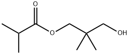 3-hydroxy-2,2-dimethylpropyl isobutyrate  Structure