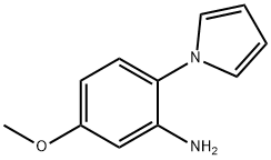 5-METHOXY-2-(1H-PYRROL-1-YL)ANILINE Structure