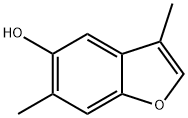 5-Benzofuranol,  3,6-dimethyl- Structure