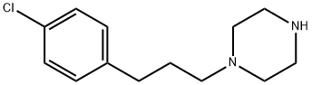 1-(3-(4-chlorophenyl)propyl)piperazine Structure