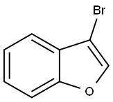 3-BROMO-1-BENZOFURAN 구조식 이미지