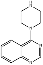4-피페라진-1-일퀴나졸린 구조식 이미지