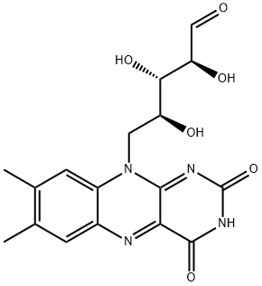 vitamin B2 aldehyde Structure