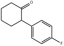 2-(4-플루오로페닐)사이클로헥사논 구조식 이미지
