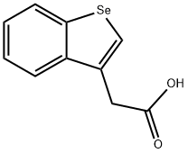 3-(BENZO[B]SELENYL)ACETIC ACID Structure