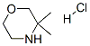 3,3-Dimethylmorpholine hydrochloride Structure