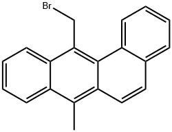 12-브로모메틸-7-메틸벤즈[a]안트라센 구조식 이미지