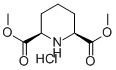 CIS-피페리딘-2,6-디카르복실산디메틸에스테르HCL 구조식 이미지