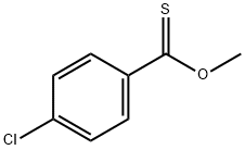 4-Chlorothiobenzoic acid O-methyl ester Structure