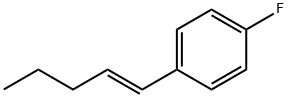 Benzene, 1-fluoro-4-(1E)-1-pentenyl- (9CI) 구조식 이미지