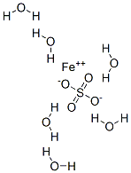 ferrous sulfate hexahydrate Structure