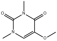 5-methoxy-1,3-dimethyluracil 구조식 이미지