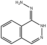 1-Hydrazino-phthalazine 구조식 이미지