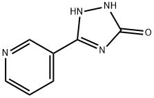 5-Pyridin-3-yl-2,4-dihydro-[1,2,4]triazol-3-one Structure