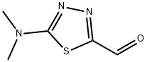 1,3,4-Thiadiazole-2-carboxaldehyde, 5-(dimethylamino)- (9CI) Structure