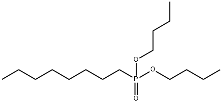 Octylphosphonic acid dibutyl ester Structure