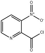 2-Pyridinecarbonyl chloride, 3-nitro- (9CI) Structure